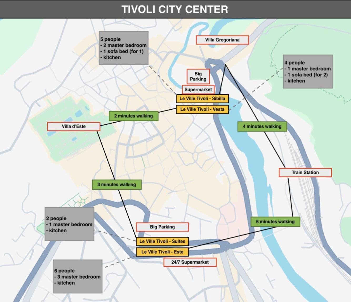 Le - Suites, Center! * Tivoli
